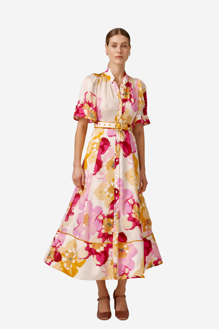 Organza midi dress dolce vita