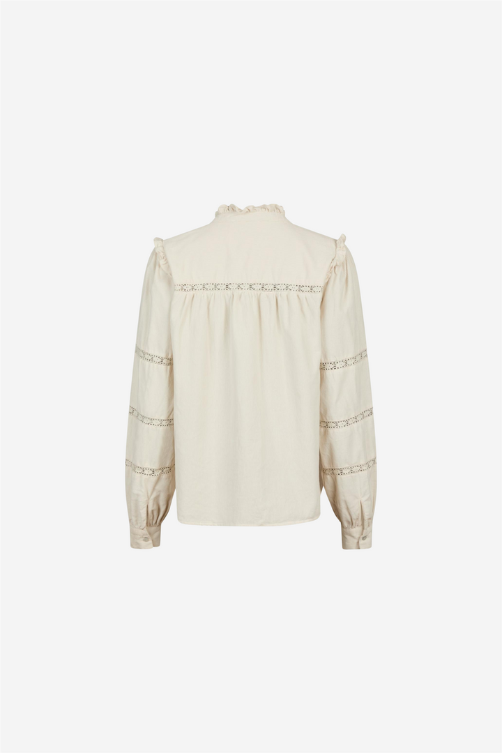 Isala Corduroy Shirt Ivory
