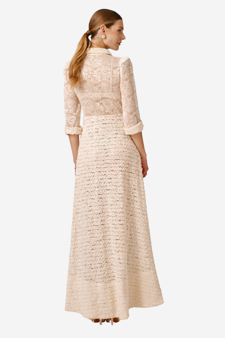 Lace Gown Vintage White