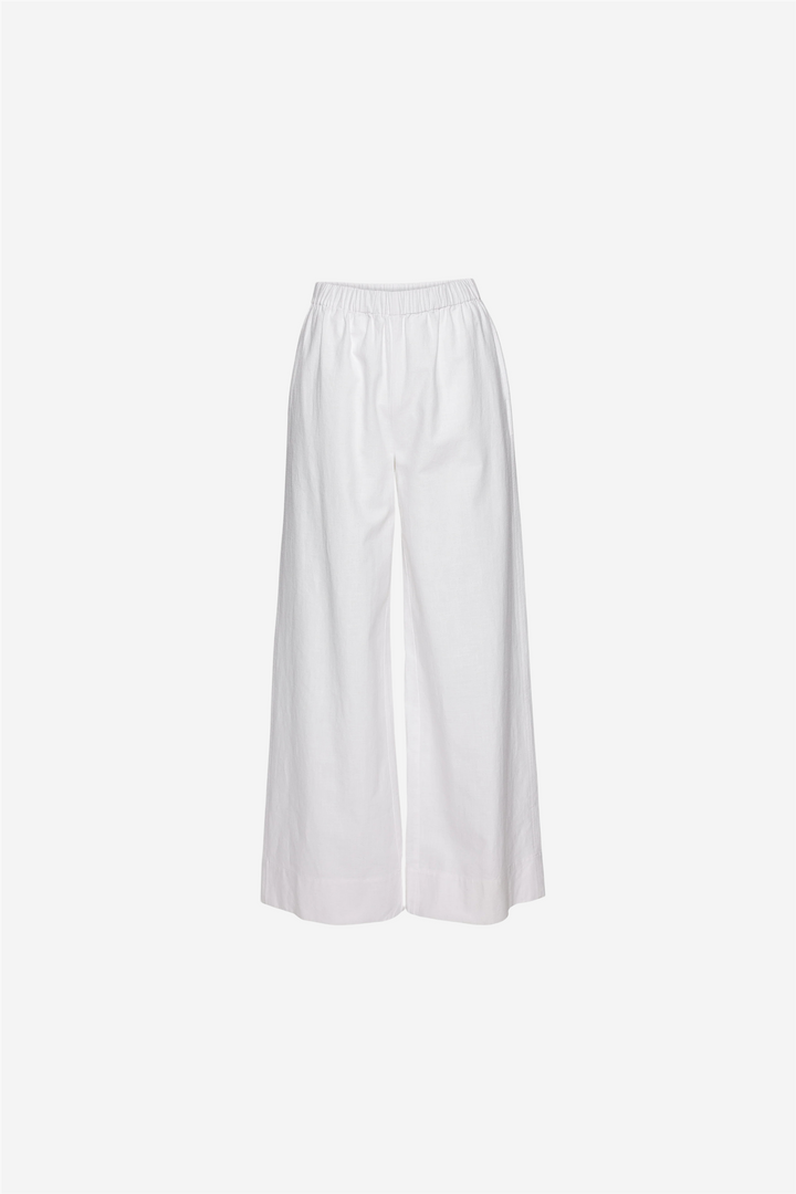 Luna linen trouser white