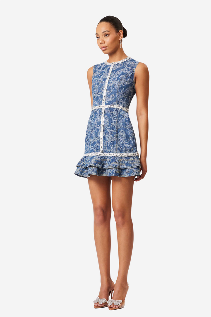 DENVER MINI DRESS BLUE