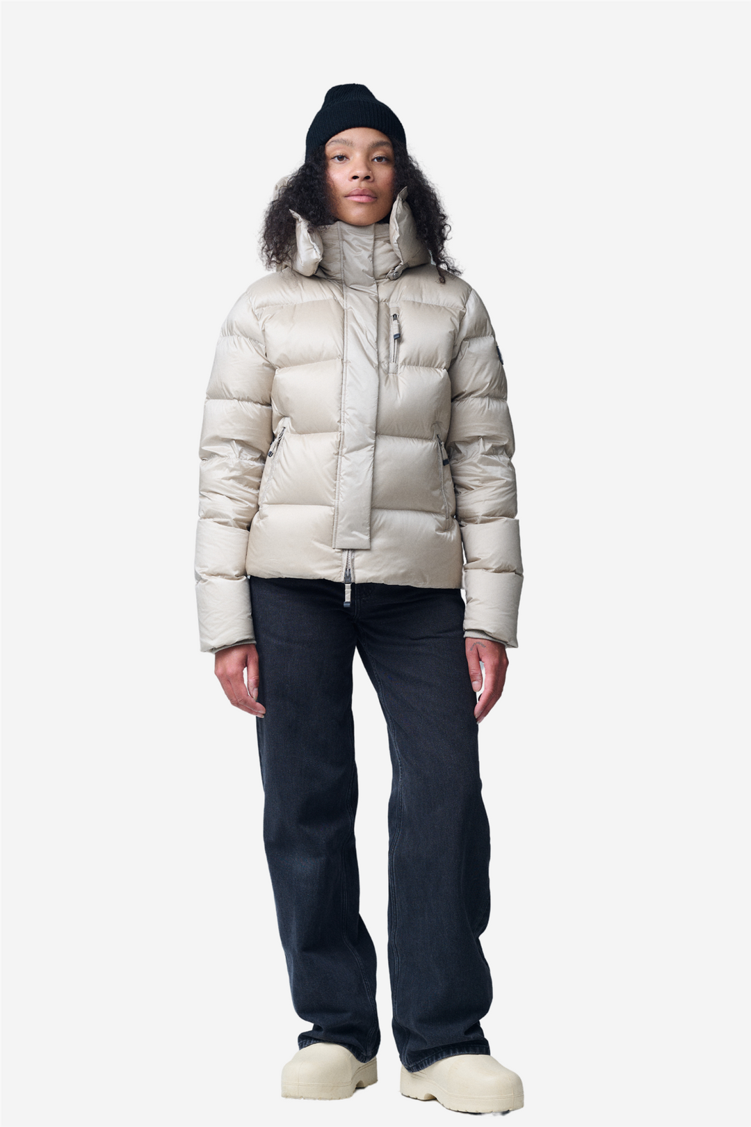 Stella Down Jacket Sand