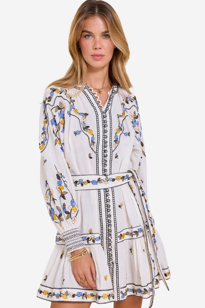 Fiucci Short Dress Vanilla