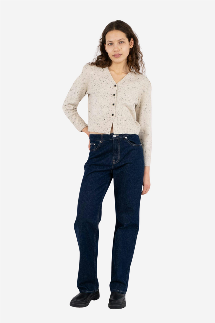Hunter Multi Knit Cardigan beige Melange