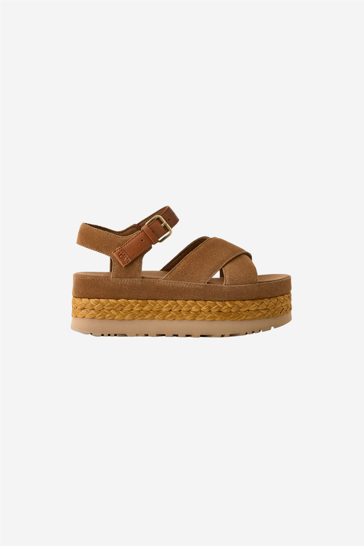 W Aubrey Ankle Strap Chestnut