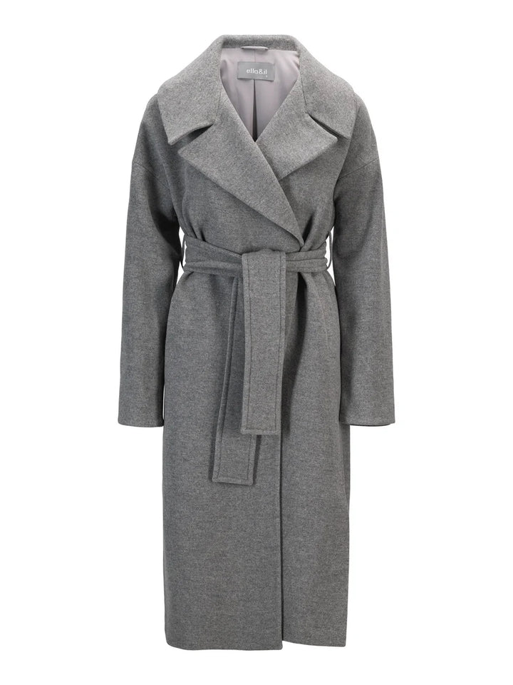 Adele Coat Light Grey