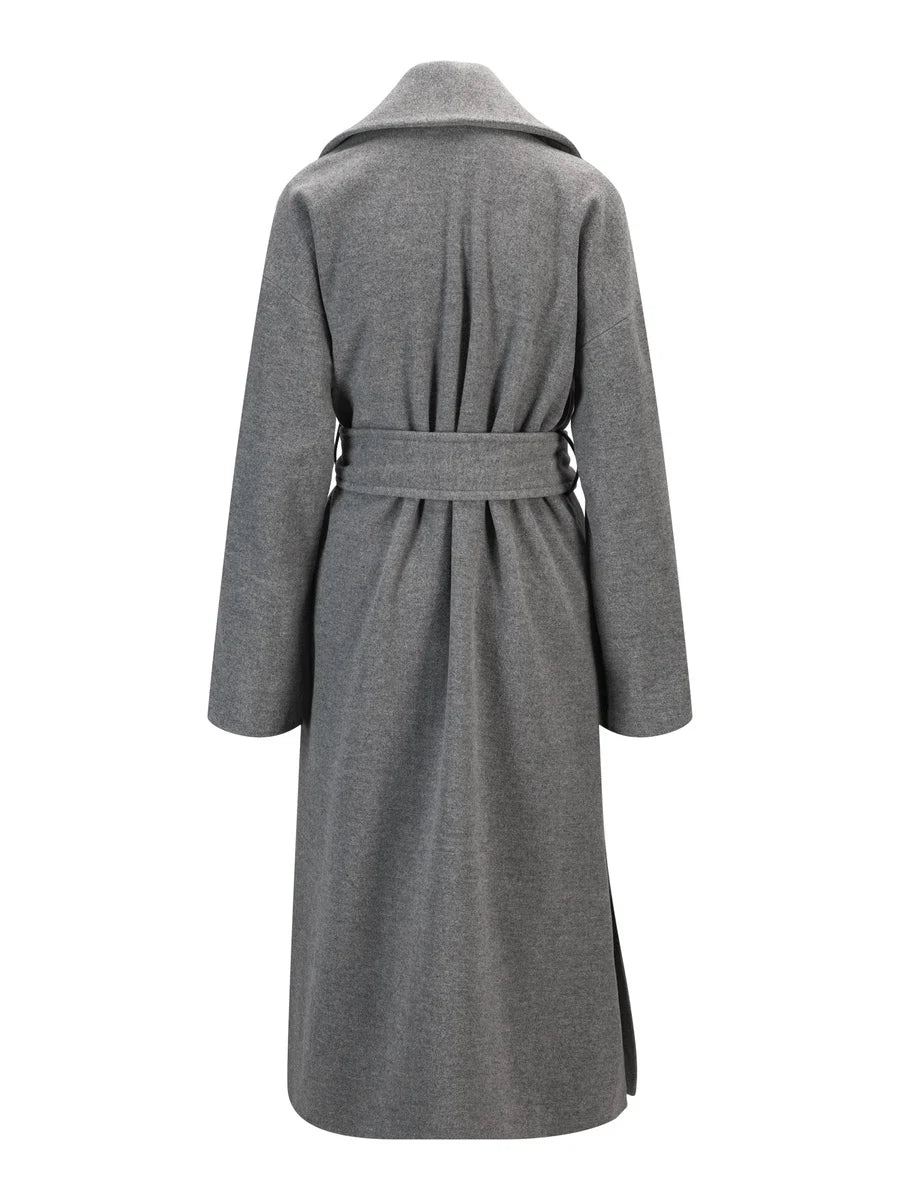 Adele Coat Light Grey