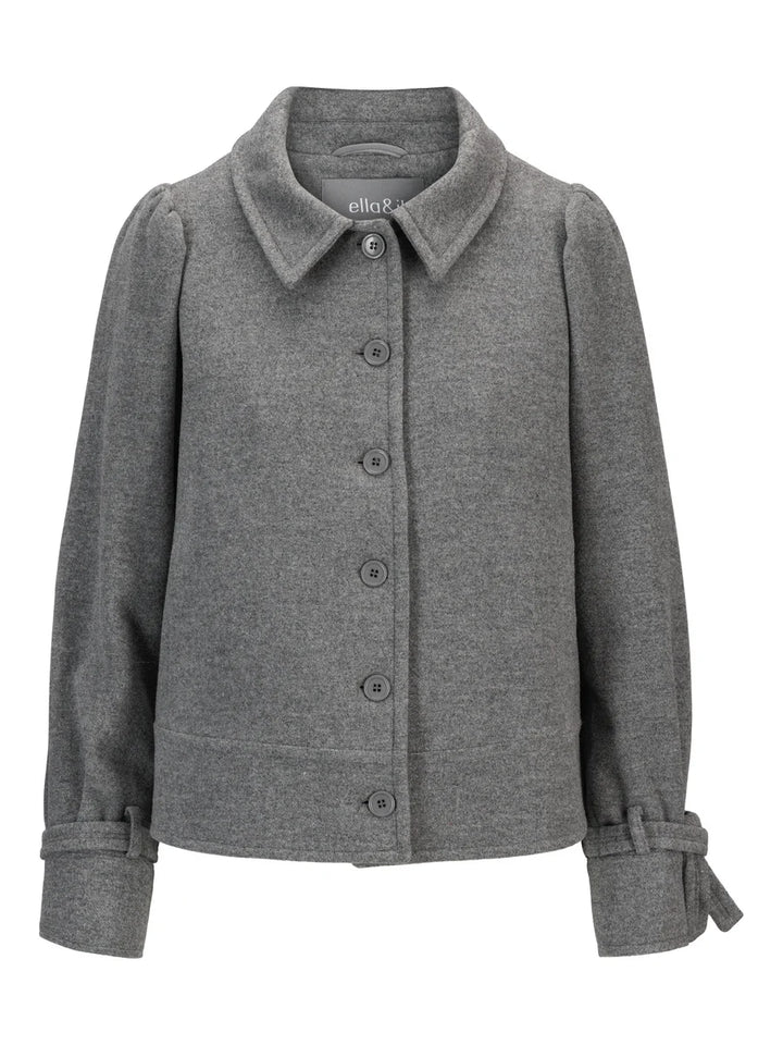 Sissel Coat Light Grey