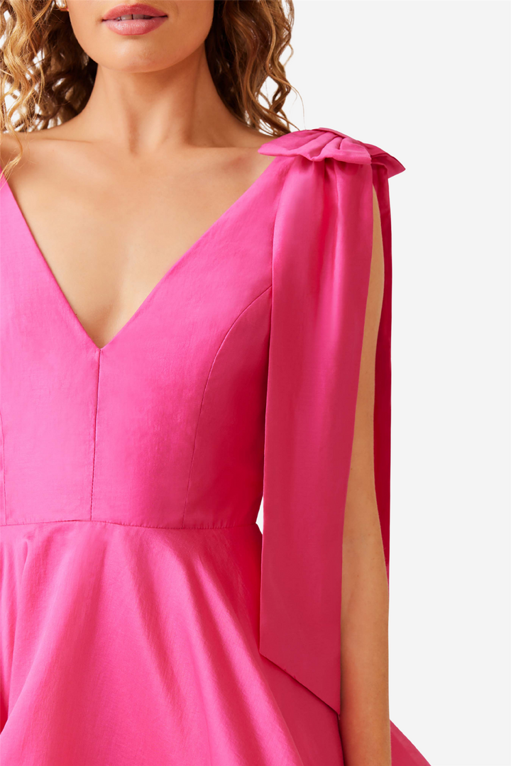 Kalani Mini Dress Hotpink