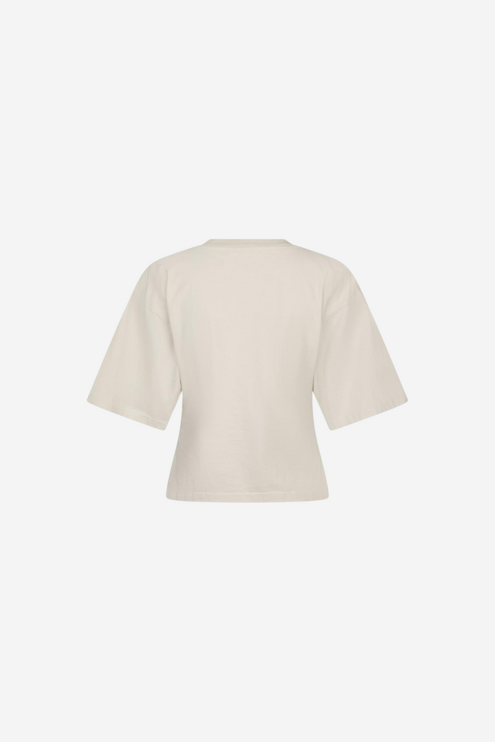 Asha Boxy Tee Ivory