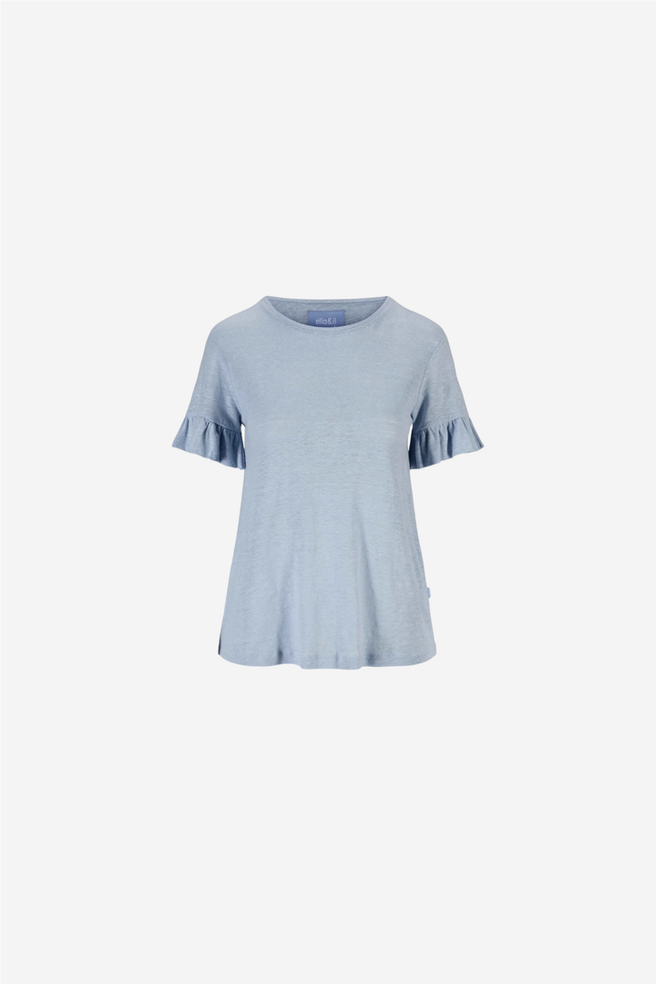 Lara Linen Tee Kentucky Blue