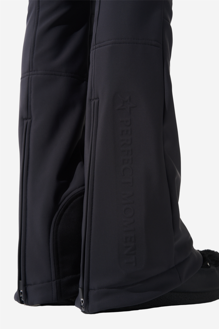 Aurora High Waist Flare Jet Black