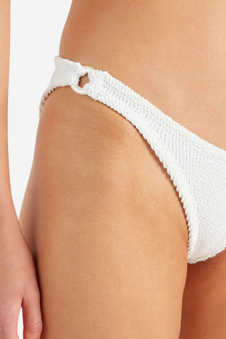 Misty Bikini Pearly Hoop White
