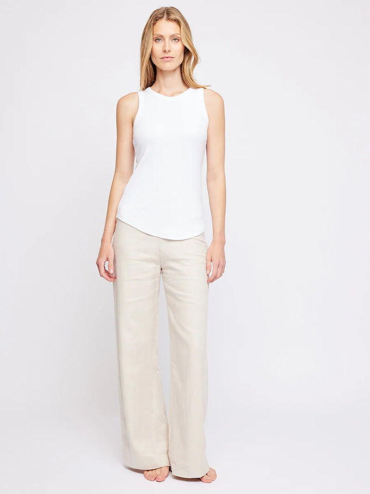 Molly Linen Pants Beige