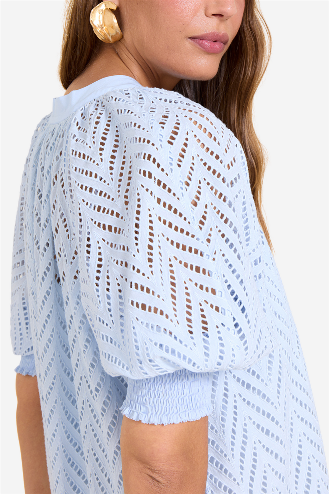 Solis Mini Dress Light Blue