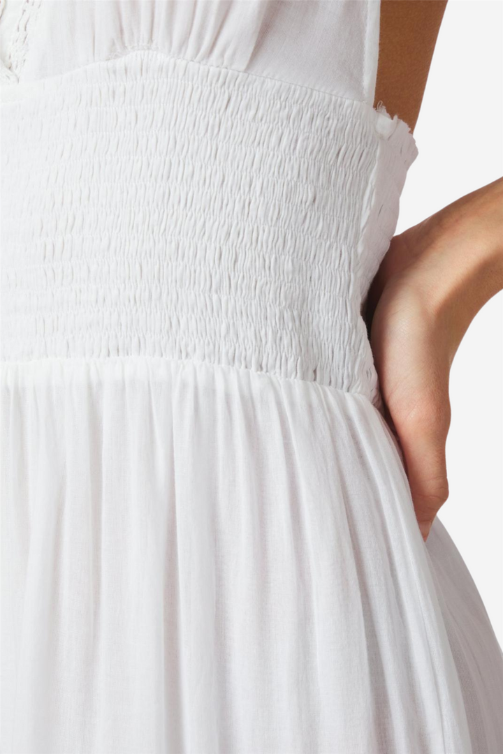 Terese s voile dress white