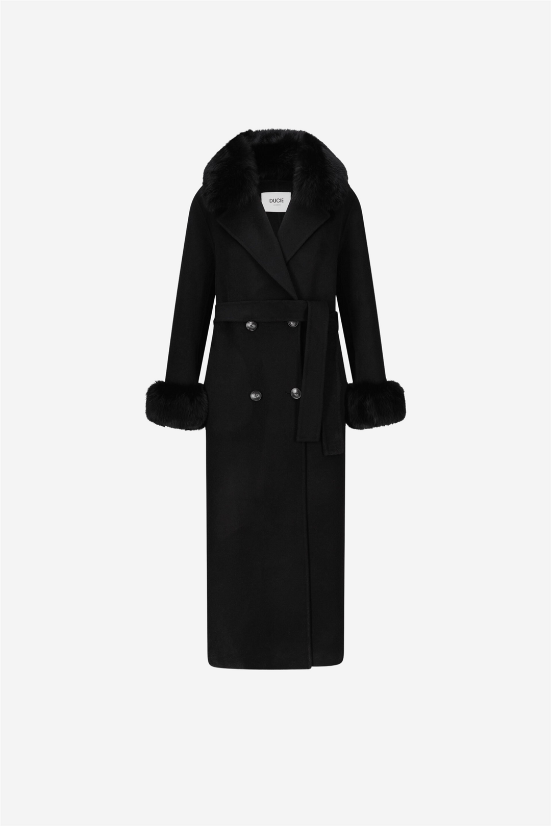 Marta Coat Maxi Black