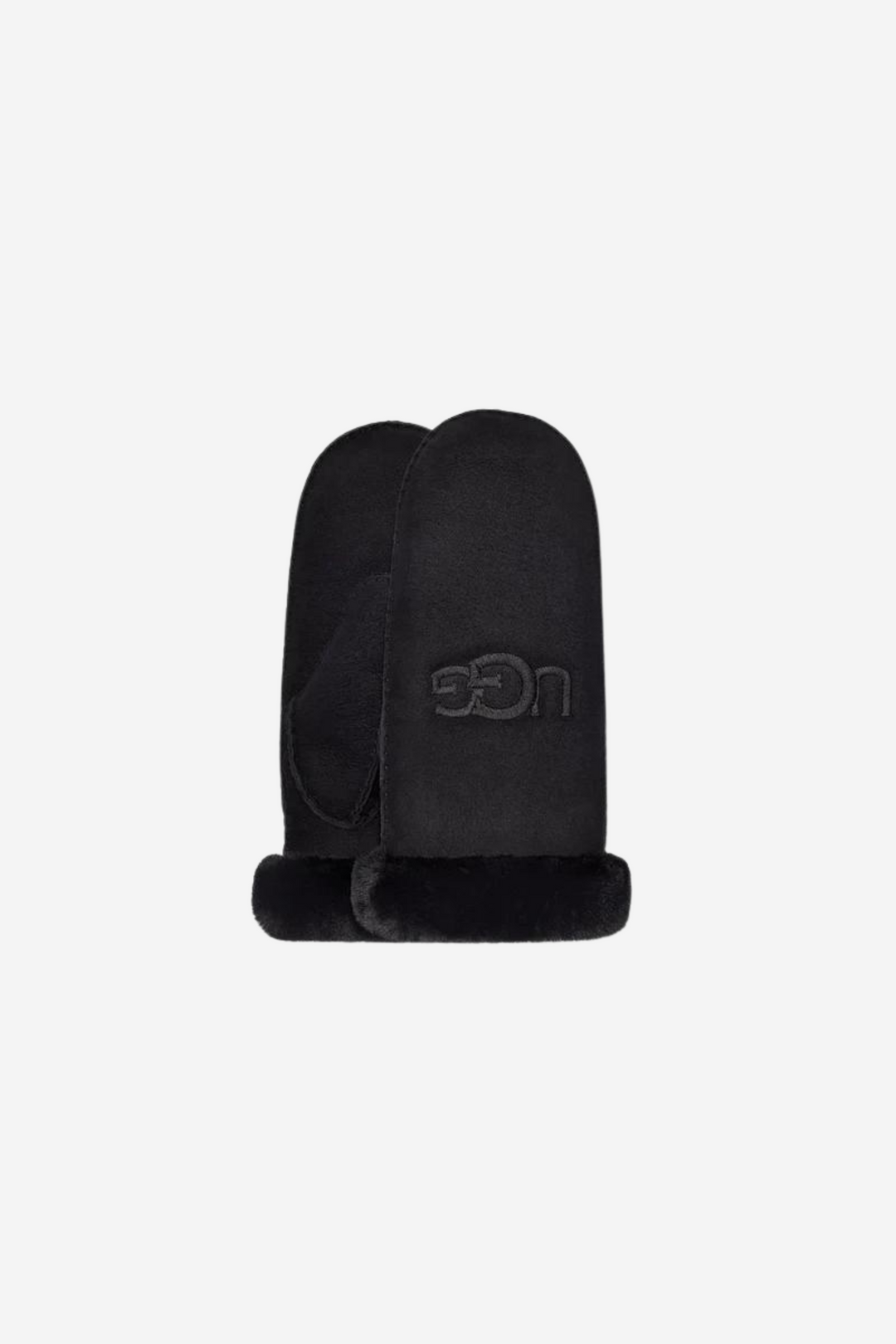 Sheepskin Mittens Black