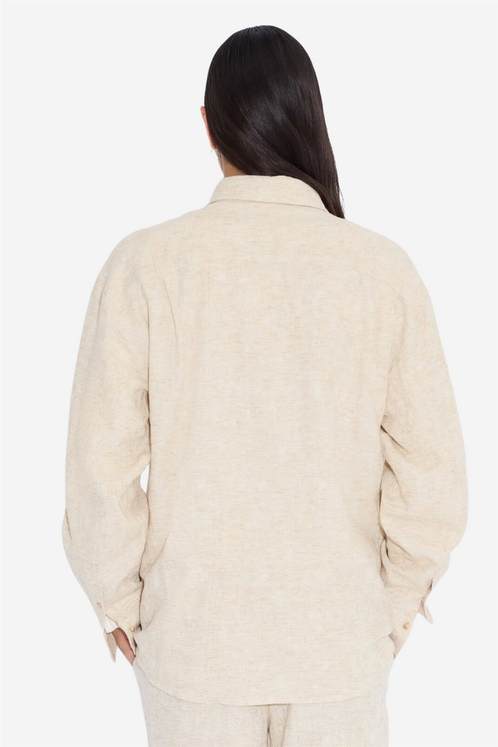 Dais Linen Mix Shirt Sand