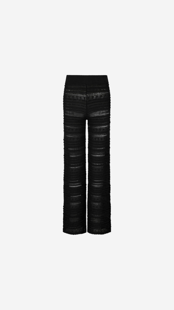Ida Cotton Pants Black