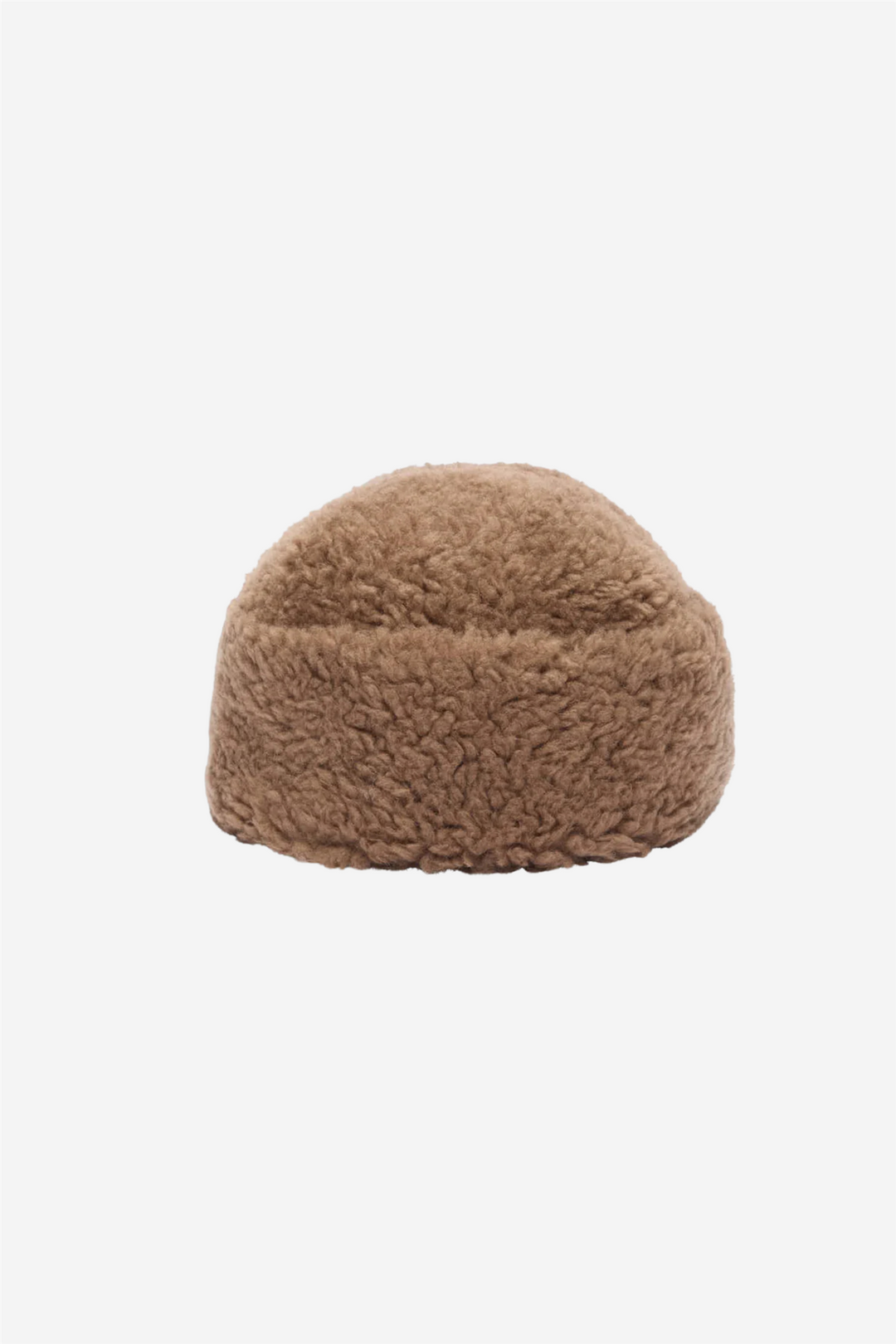 Adira Lamb Fur Hat Cappucino