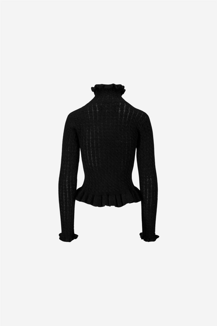 Boel alpaca sweater Black