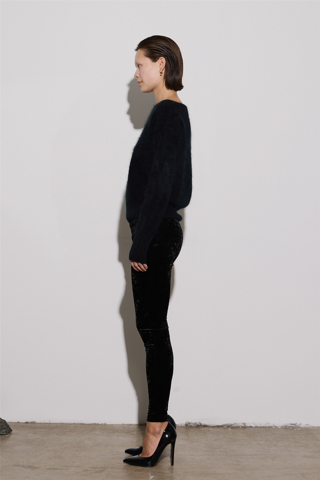 Crush tights black
