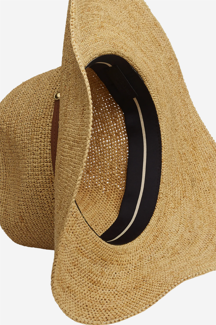FLOPPY STRAW COWBOY HAT
