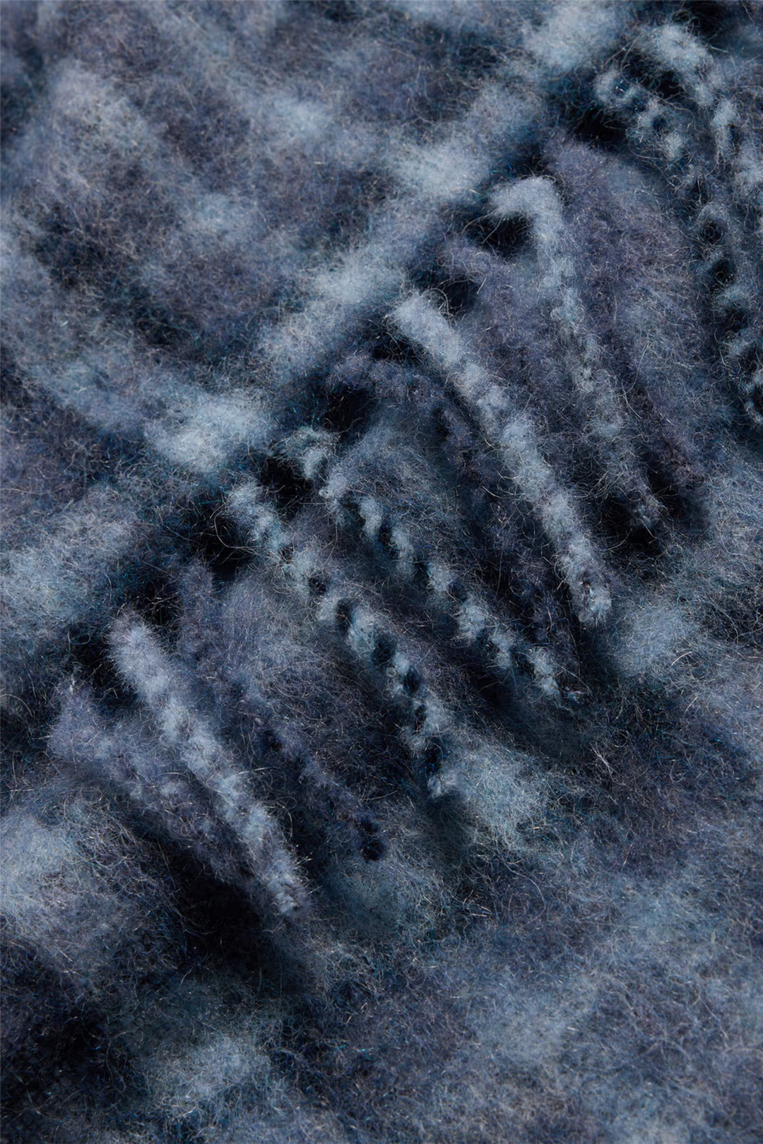 Fresia Scarf Blue Check