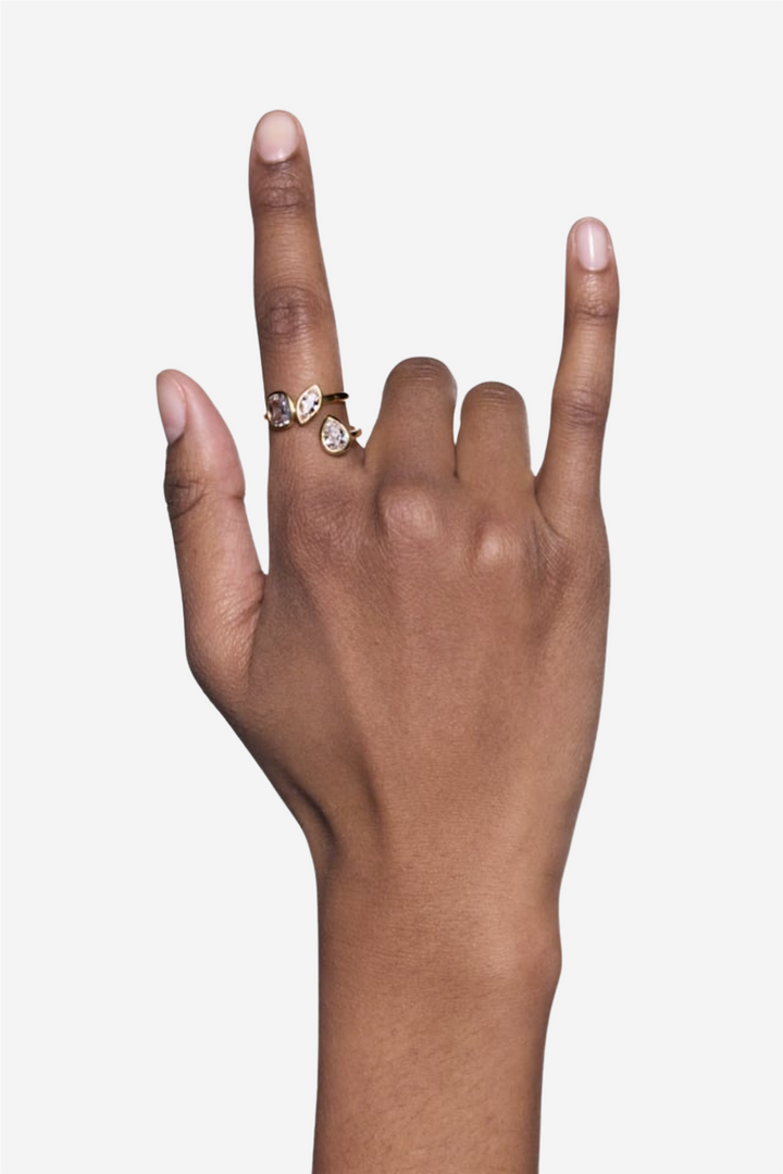 You & Me Baby Ring Gold
