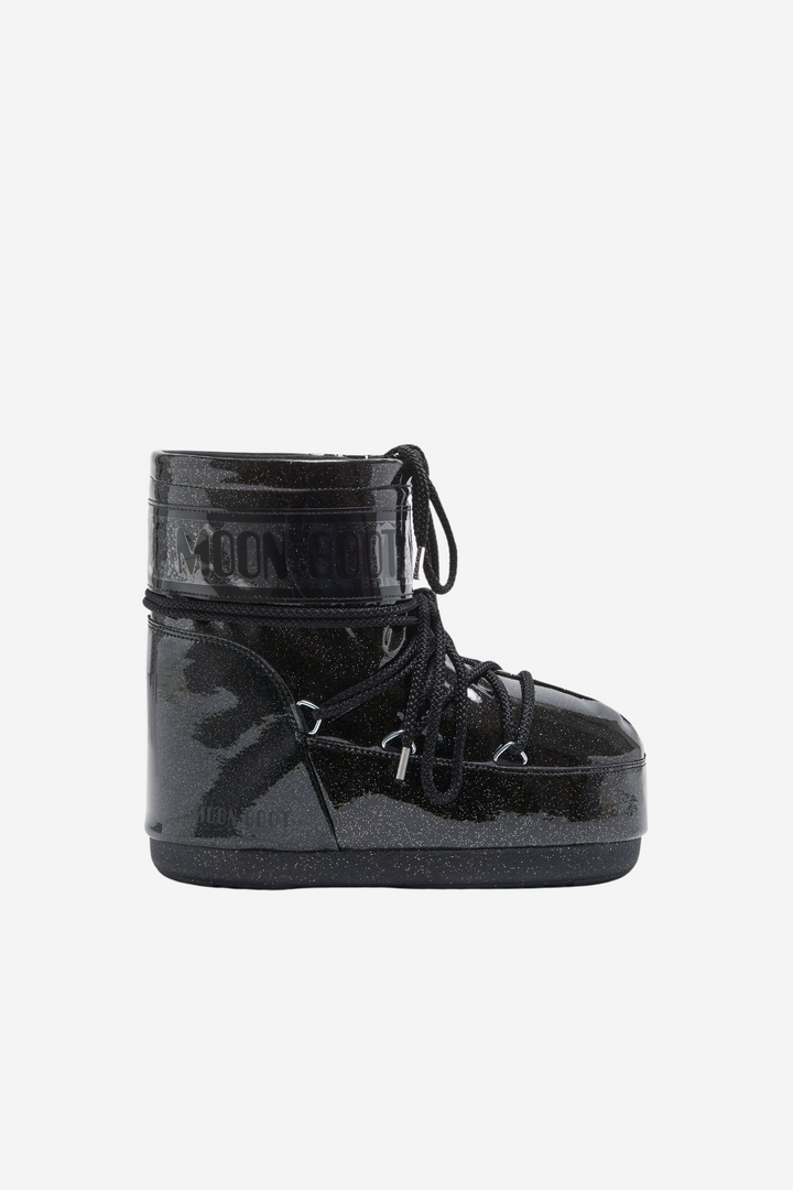 Icon Low Glitter Black