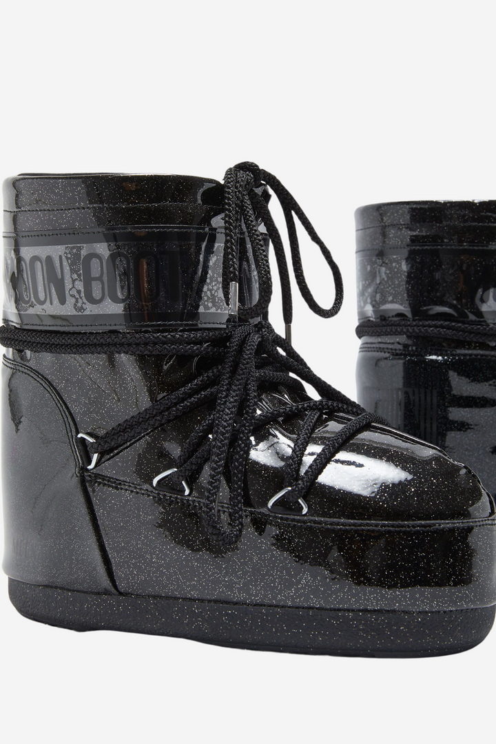 Icon Low Glitter Black