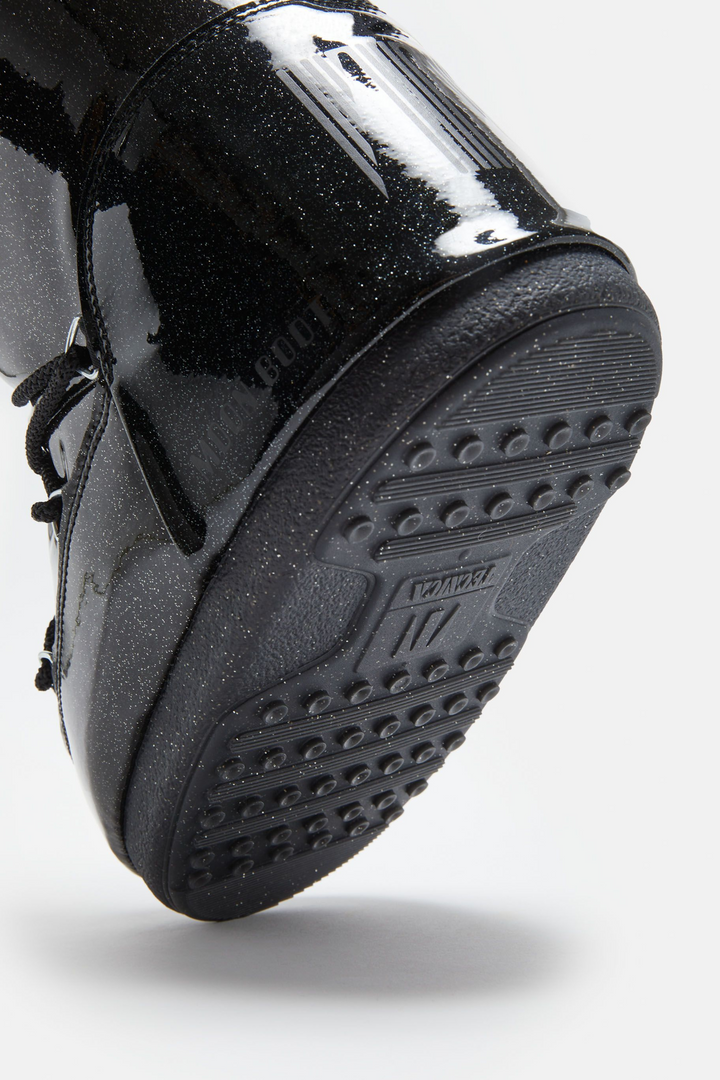 Icon Glitter Boots Black