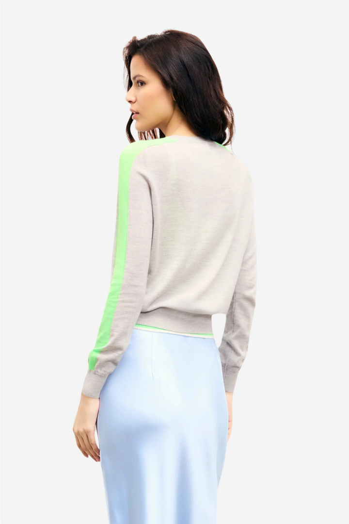 Crewneck Sweater Gris Chine Clair