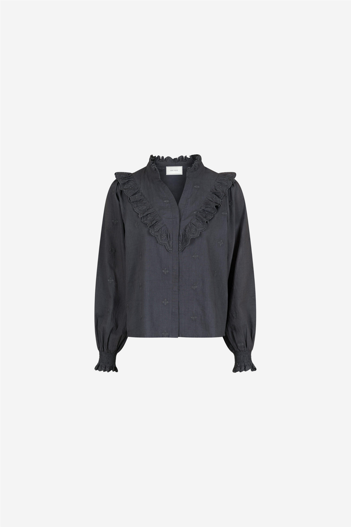 Degas Blouse Dark Grey
