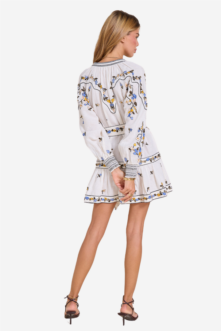 Fiucci Short Dress Vanilla