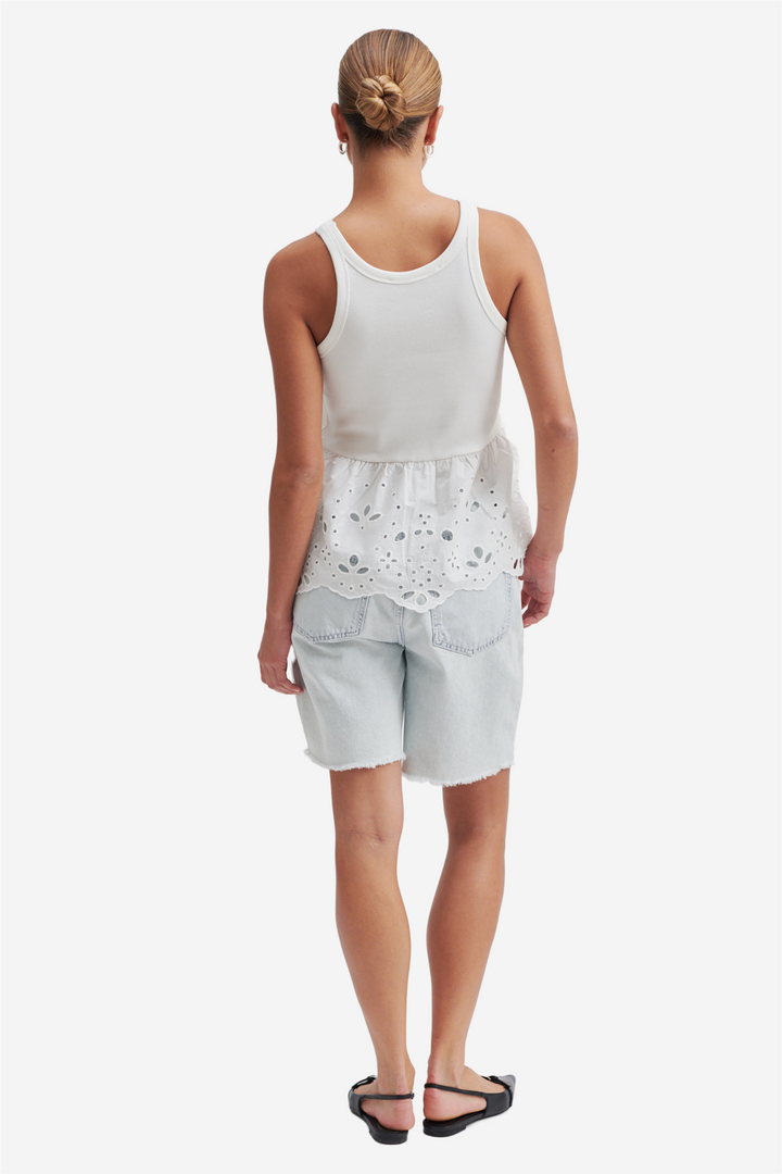 Gellia Top Bright White