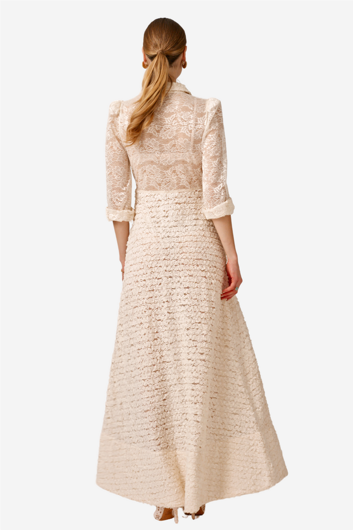 Lace Gown Vintage White