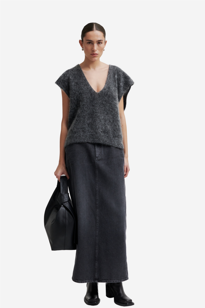 Soba leather bag black