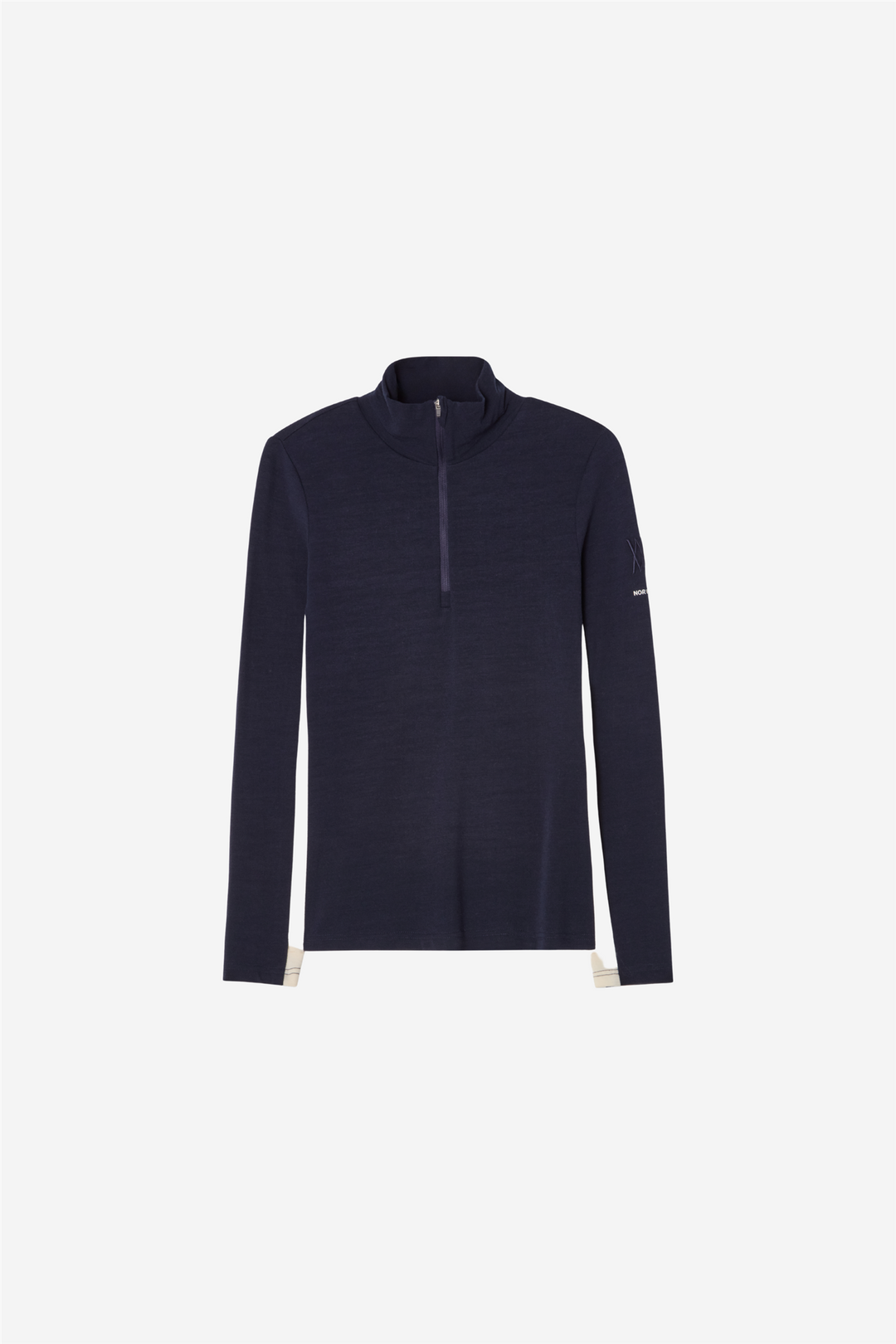 Voss 1/4-zip Navy Blue