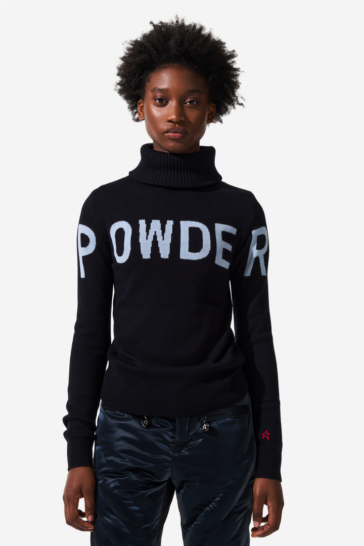 Powder Sweater II Dark Charcoal Blue