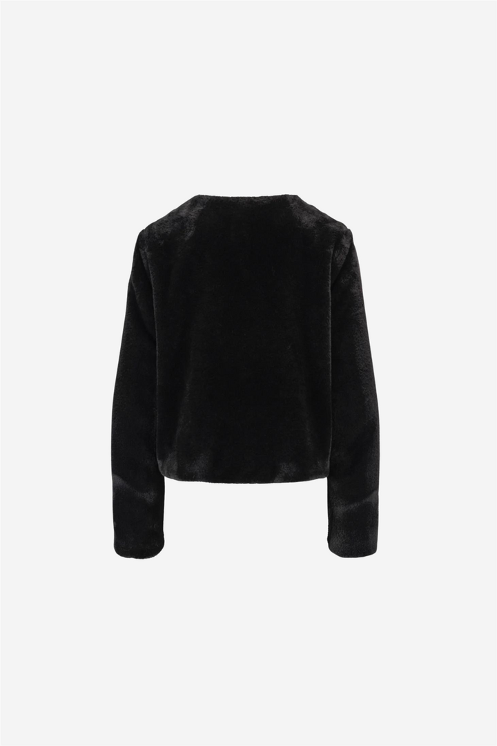 Carro Fake Fur Jacket Black