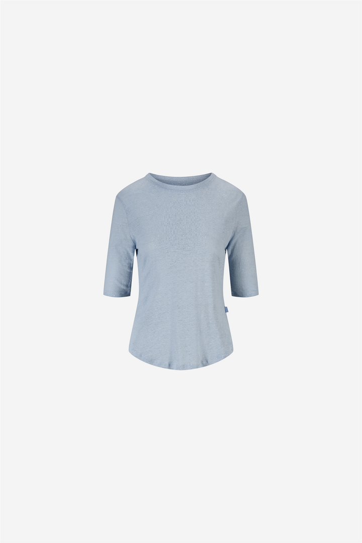 Karina Linen Tee Kentucky Blue