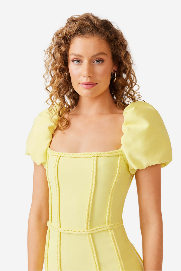 Katlyn Maxi Dress Lemon