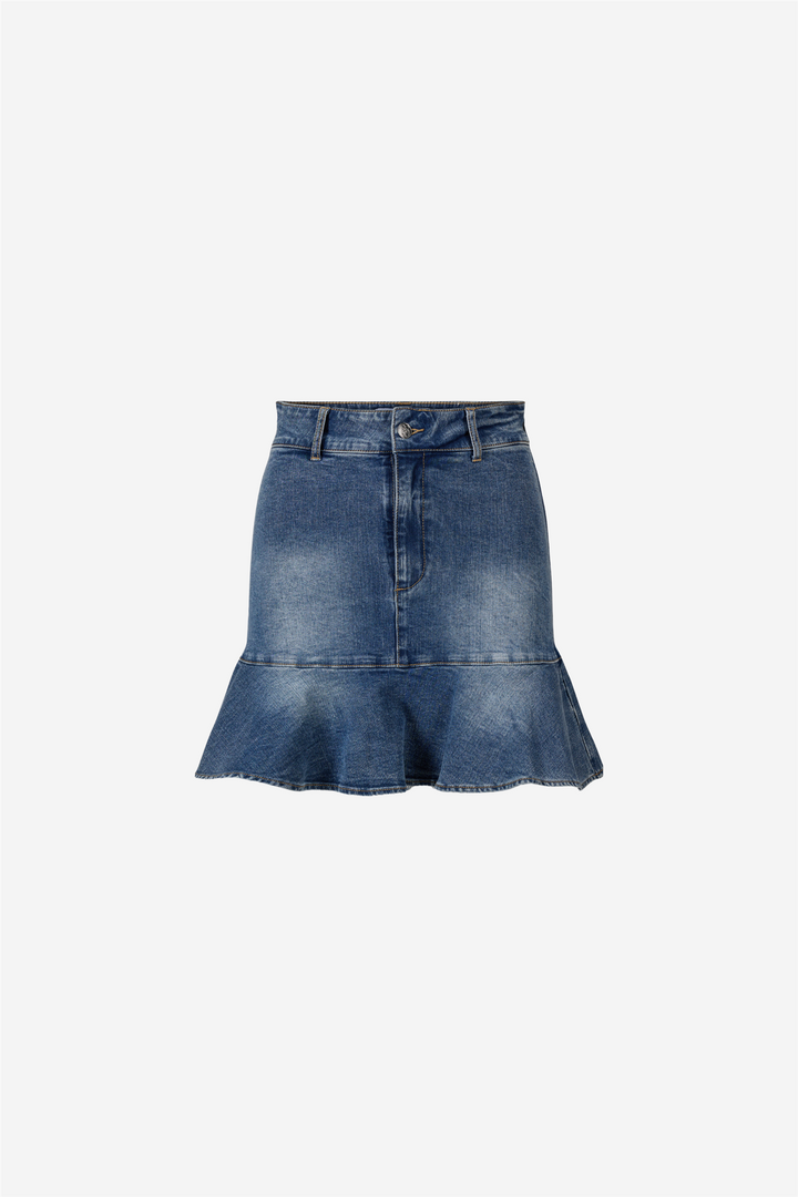 Alessi Blue Denim Skirt Blue Denim