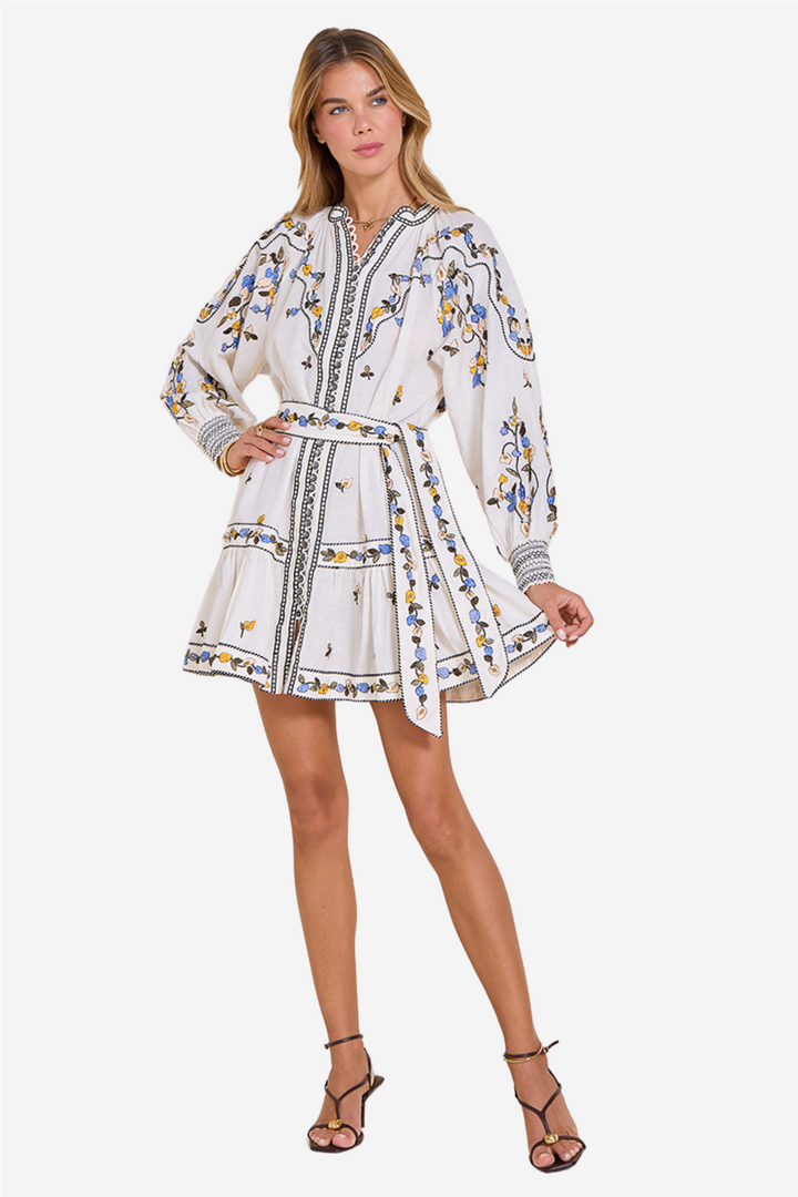 Fiucci Short Dress Vanilla