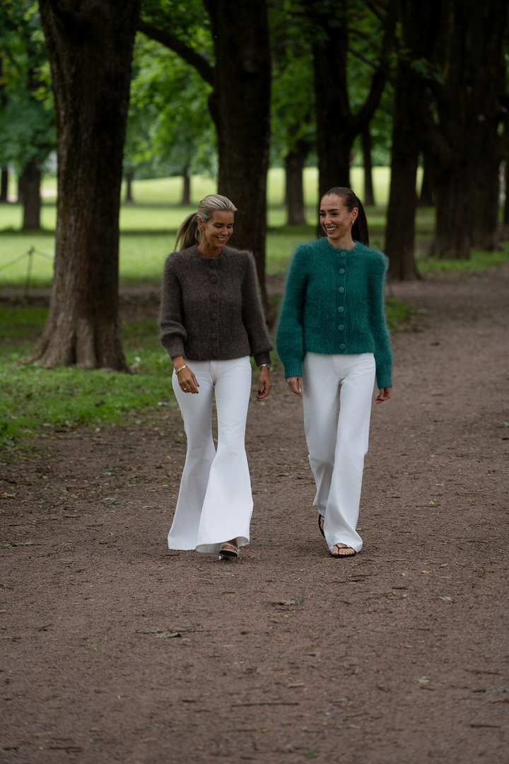 Maria Chunky Cardigan Brown