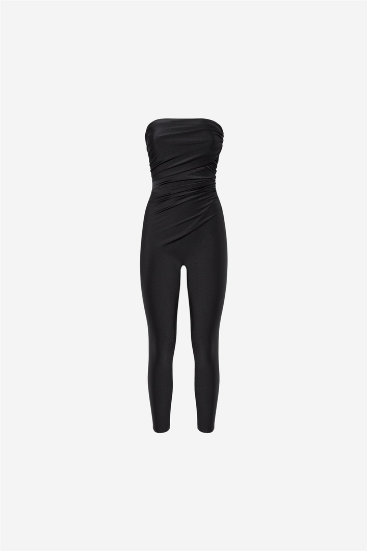 Vicky Strapless Jumpsuit Black