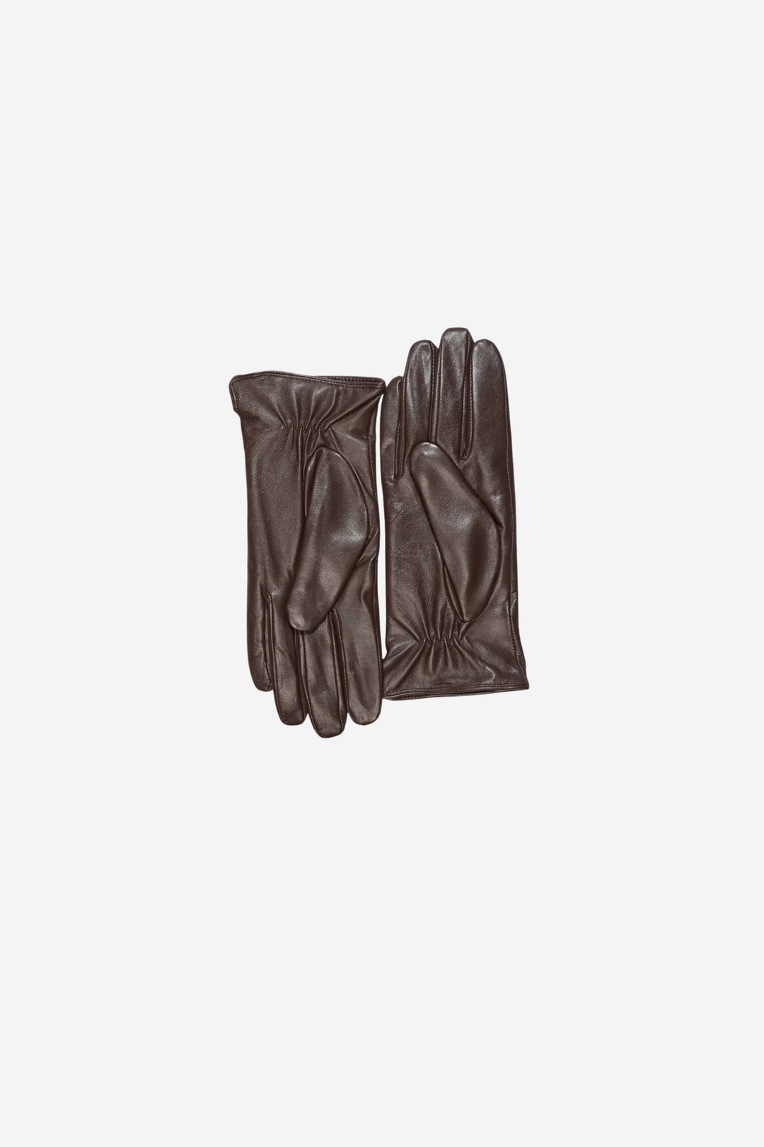 Classic Leather Gloves Cognac