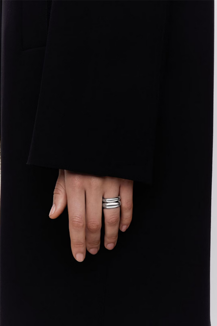 Omotesando Chunk Ring Silver